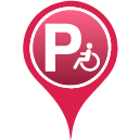 Accessible parking icon